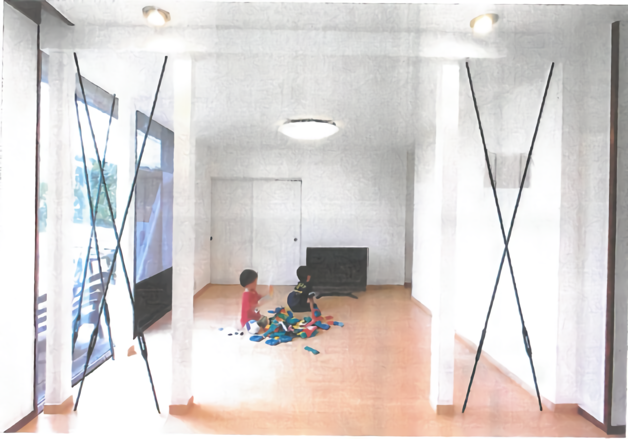 リビング【耐震シェルター】